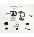 محضر طعام مولينكس دبل فورس 27 وظيفه 1000 وات 8 ملحقات (مصرى) FP823125