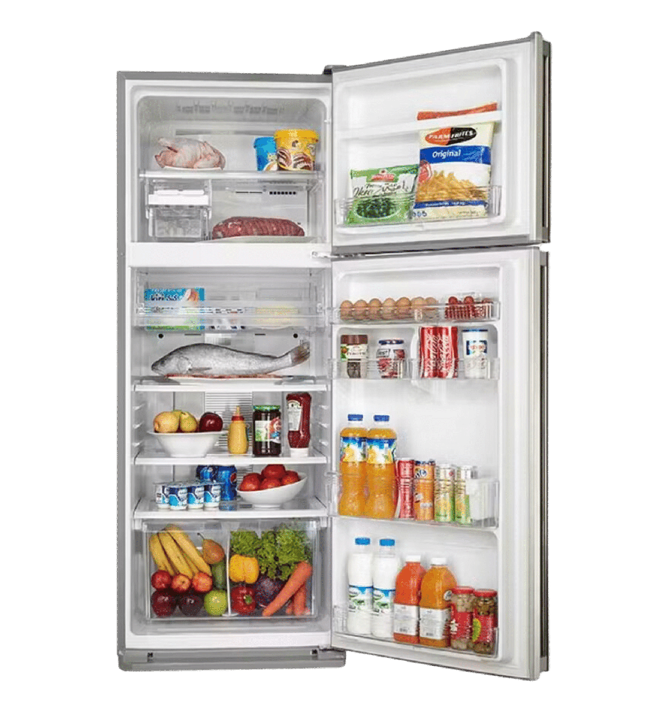 ثلاجه شارب 396 لتر 2 باب ستانلس SJ-48C(ST)