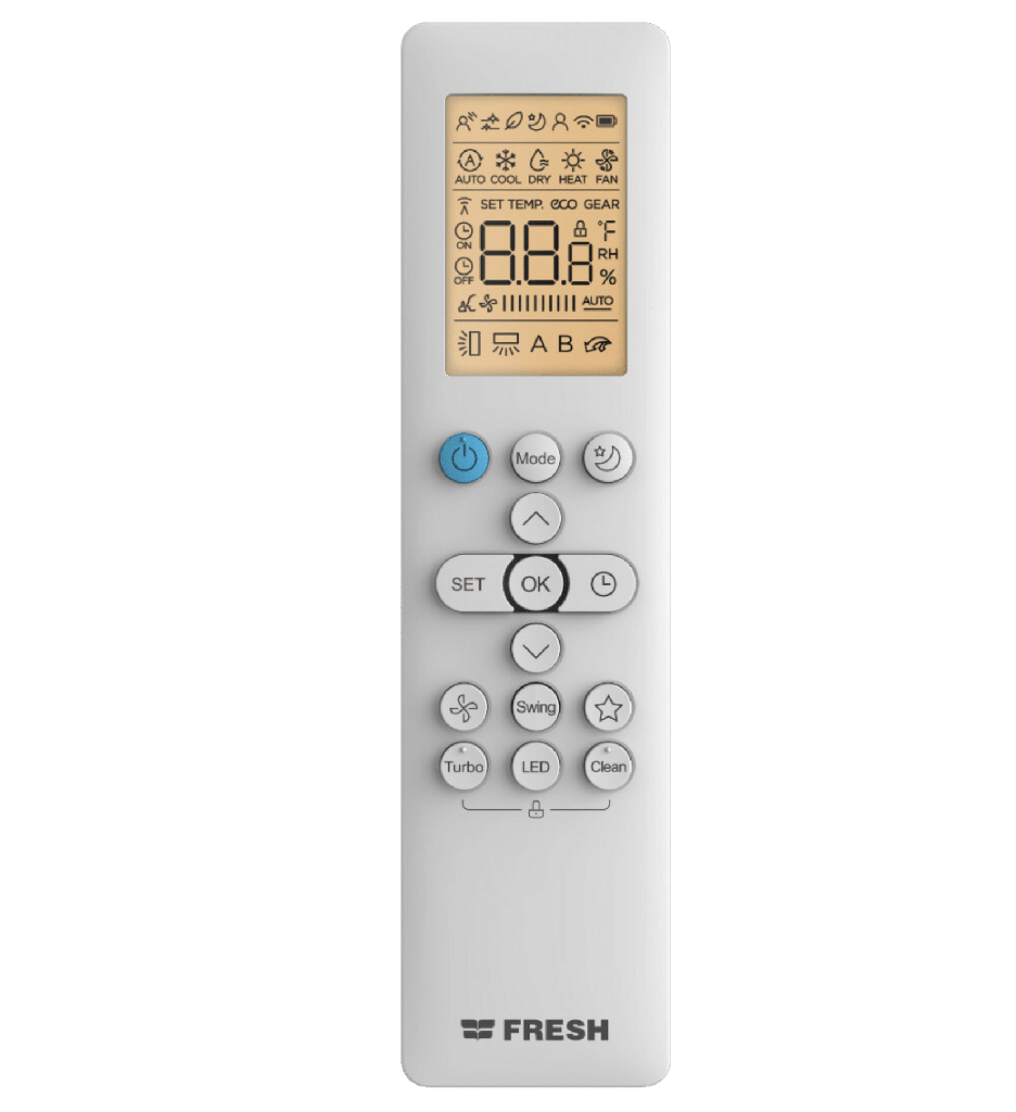 تكييف فريش تربو 2.25 بارد ساخن FUFW18H/O-X3 + FUFW18H/IW-AG