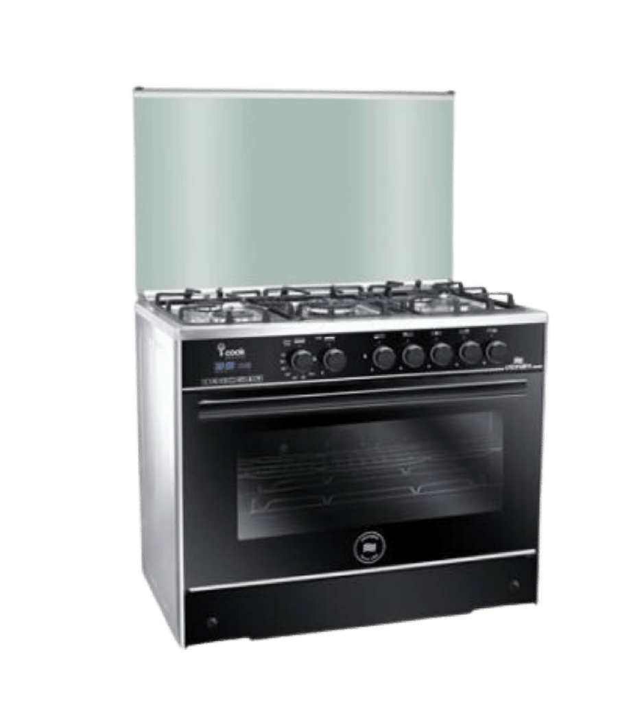 بوتجاز اي كوك VIP كنترول 90 كاست امان كامل تاتش مروحه C69SS-GC-511-ICSH-2W-AL