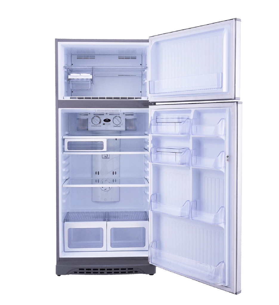 ثلاجه كريازي زمرده تربو 450 لتر سلفر E470NV/2
