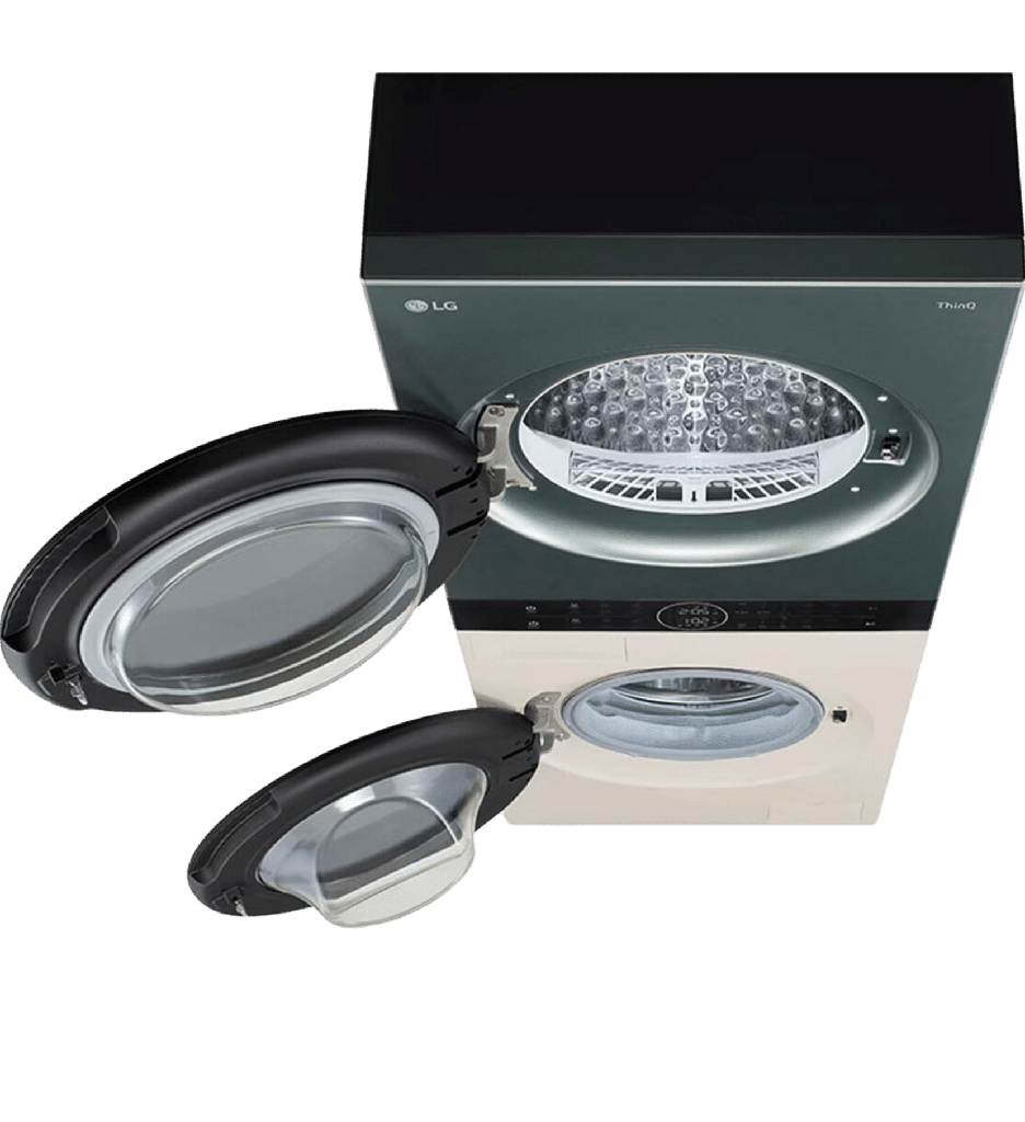 غساله ال جي 13ك WashTower بمجفف 10ك بيج * اخضر FWT1310BG