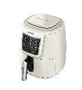 قلايه تورنيدو بدون زيت ديجيتال 4 لتر 1550 وات كريمي × سلفر THF-1554D-XL-CS