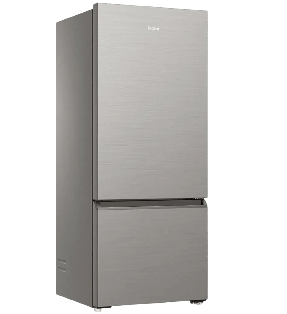 ثلاجه هاير 431 لتر كومبي سلفر HRF-460BMSM