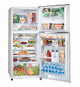 ثلاجه توشيبا 355 لتر بلازما يد اسطوانيه GR-EF40P-J-S