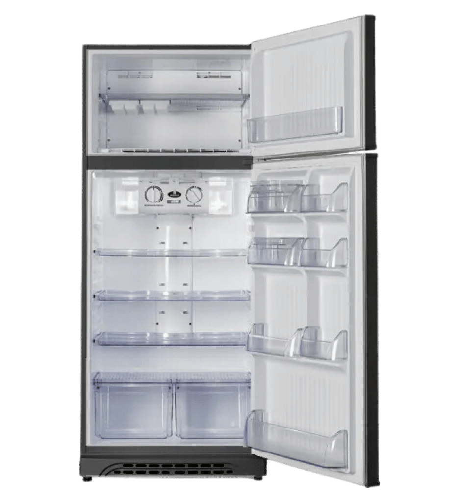 ثلاجه كريازي فيروزه تربو 480 لتر اسود E520NV/2