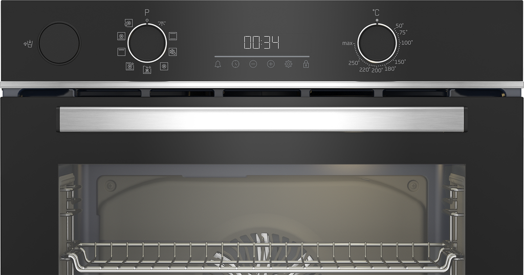 فرن بيكو 60 كهرباء باب هيدروليك طهي بالبخار مروحه تبريد ومروحه طهي ديجيتال BBIS13300XMSE