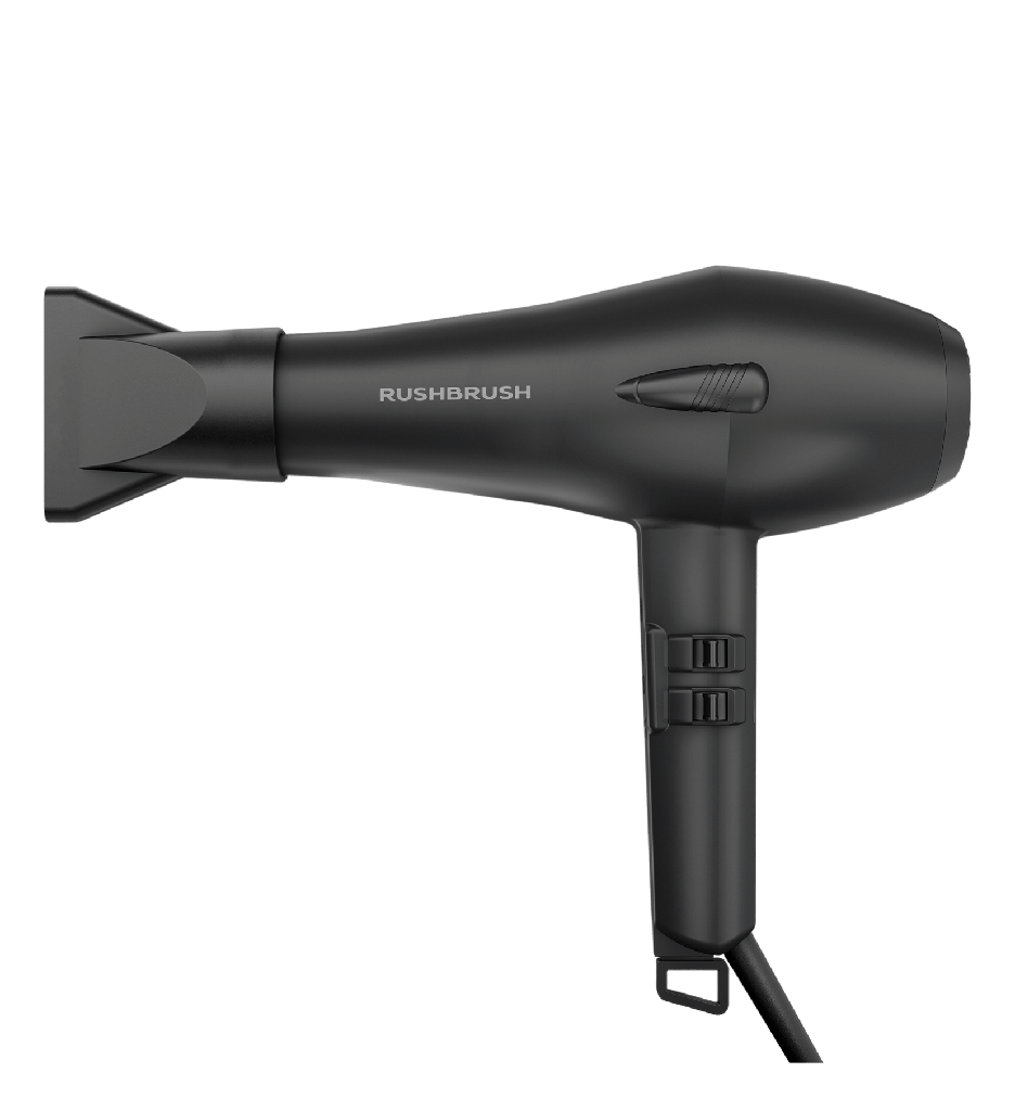 استشوار راش براش 2600 وات اسود D3 Turbo Dryer