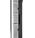 فريزر هاير 7 درج اسود زجاج HF326GB