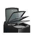 غساله هاير تحميل علوي 12ك سلفر باب زجاج هيدروليك HWM120-B2178S8