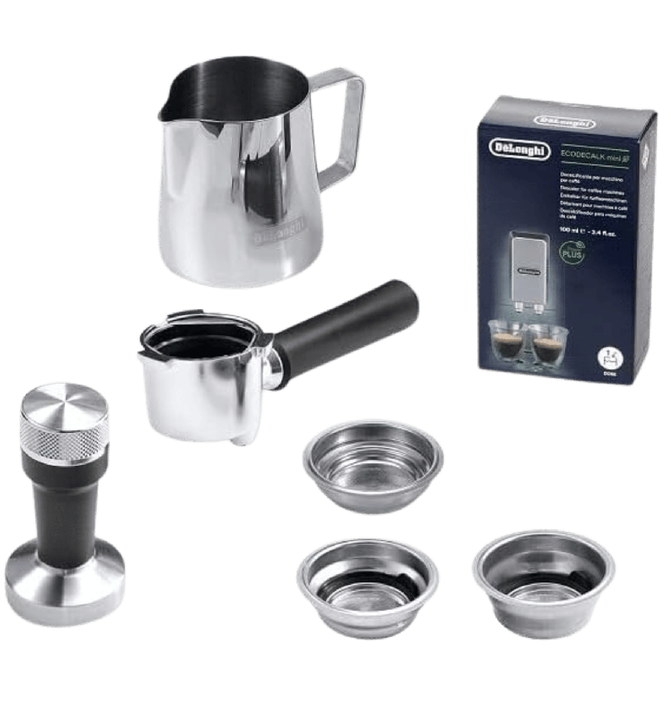 مكنه قهوه اسبريسو ديلونجي ديديكا+ دورق ستانلس EC885.M