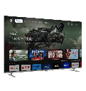 شاشه هاير 65 كيوليد سمارت 4K بدون فريم رسيفر داخلي جوجل TV تحكم صوتي بالريموت H65S80EU