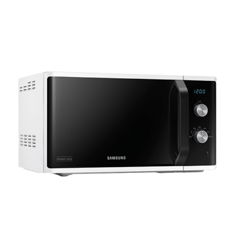 ميكروويف سامسونج 23 لتر بالضمان MS23K3614AW/GY