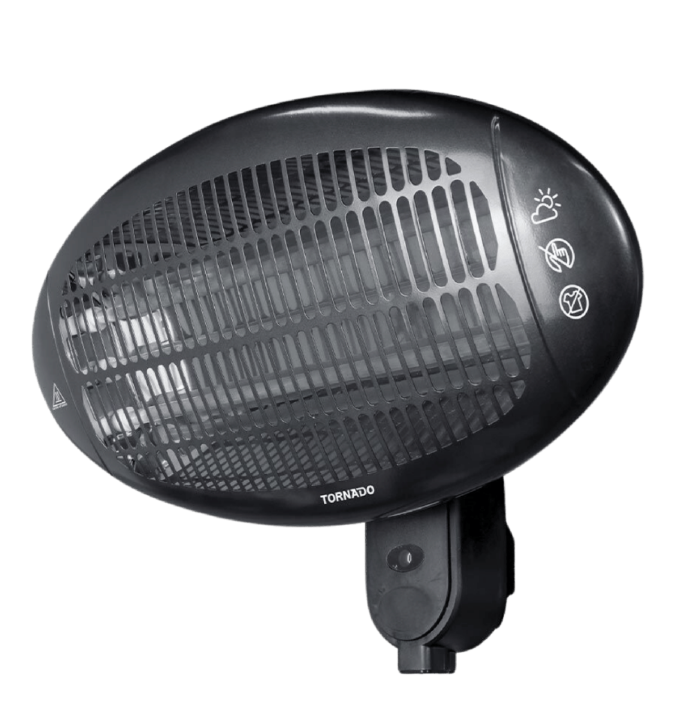 دفايه تورنيدو هالوجين حائط 3 شمعه 2000 وات THH-2000W