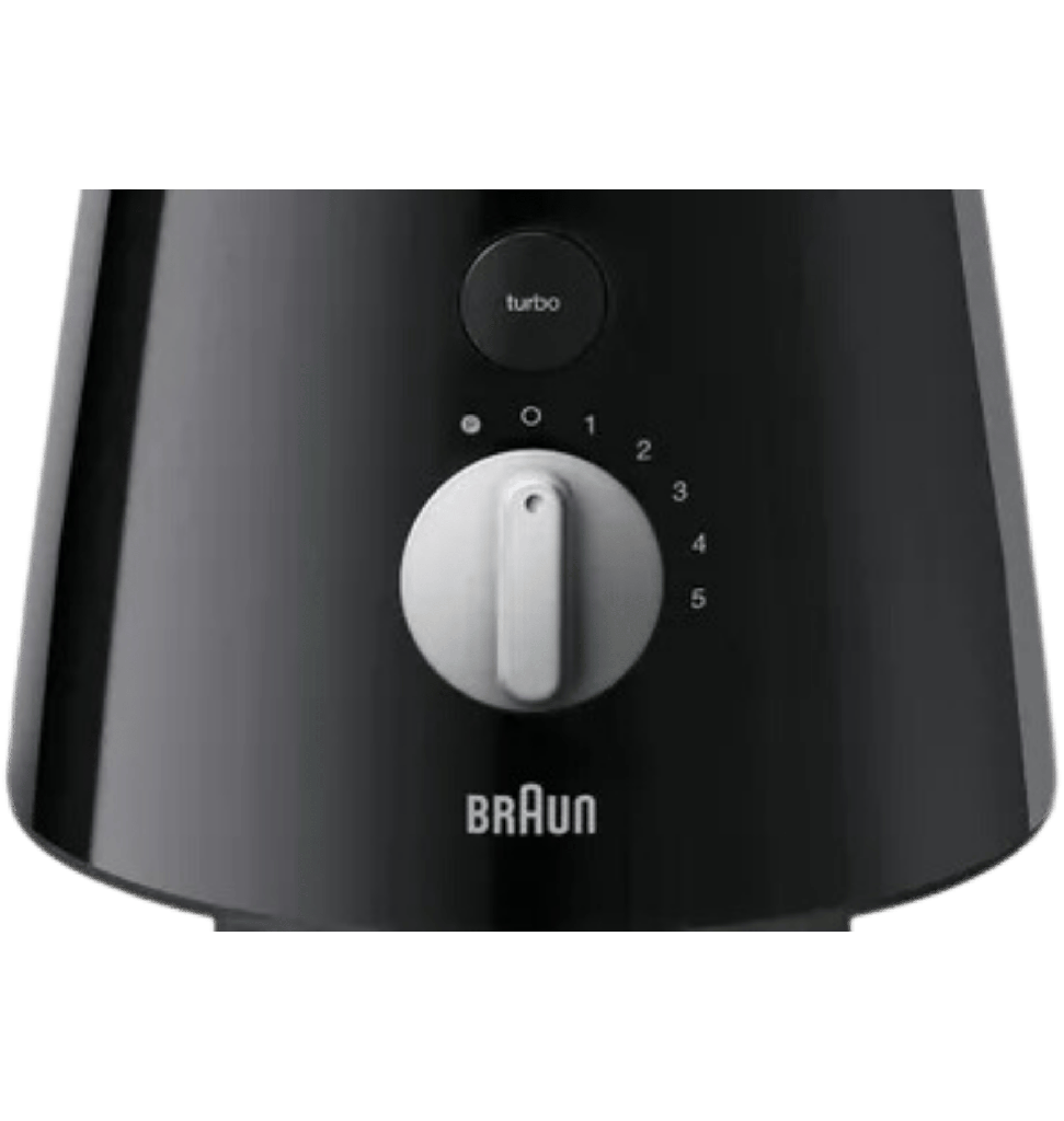 خلاط براون زجاج اسود بضمان رايه JB3060BK