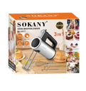 مضرب بيض سوكاني 800 وات 3*1 ستانلس SK-02017