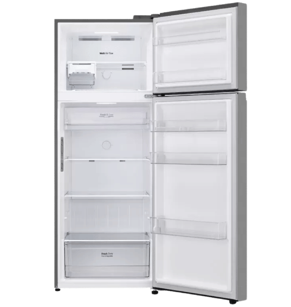 ثلاجه ال جي 461 لتر سلفر هندي GL-B602PFWQ