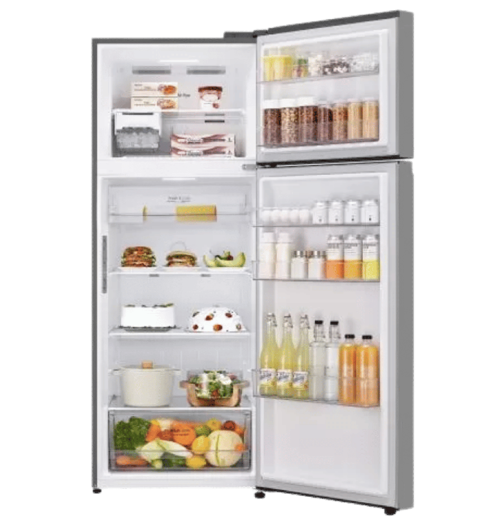 ثلاجه ال جي 461 لتر سلفر هندي GL-B602PFWQ