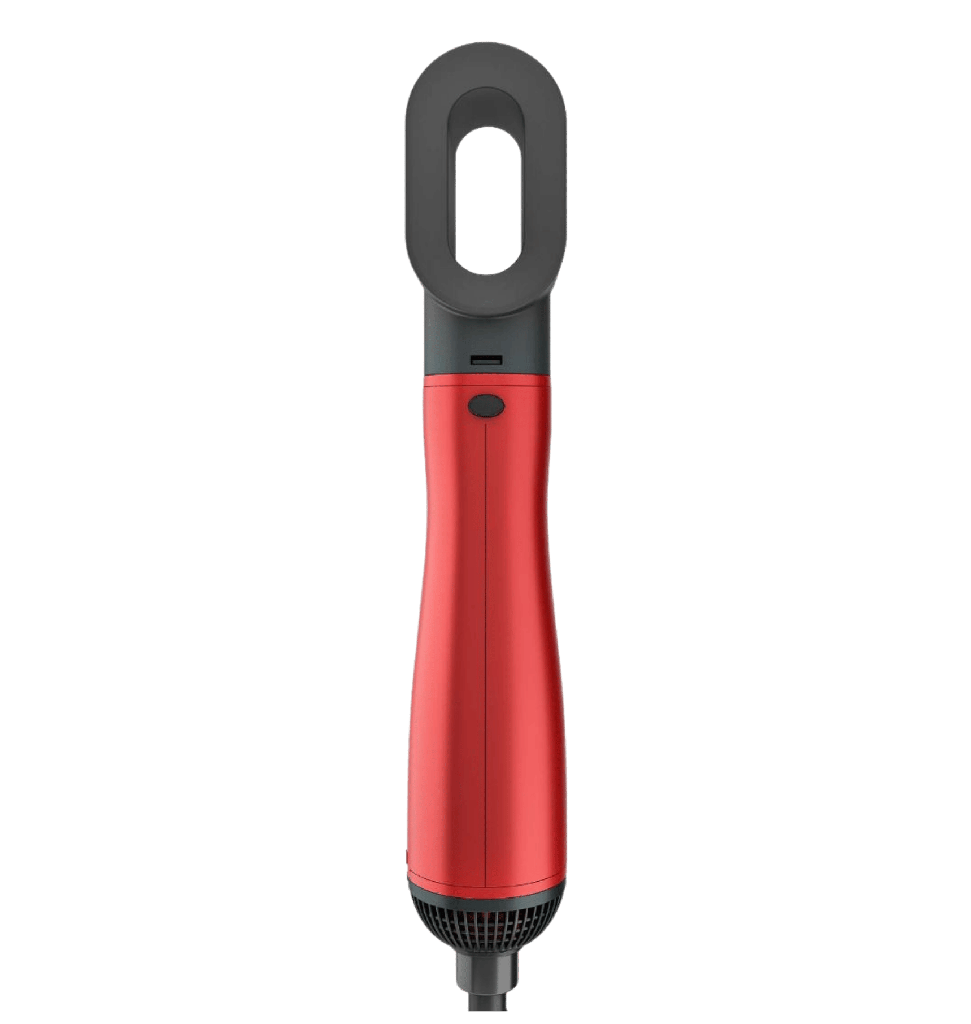 فرشاه شعر دواره 6×1 راش براش احمر PLUS 6 Airstyler - Red