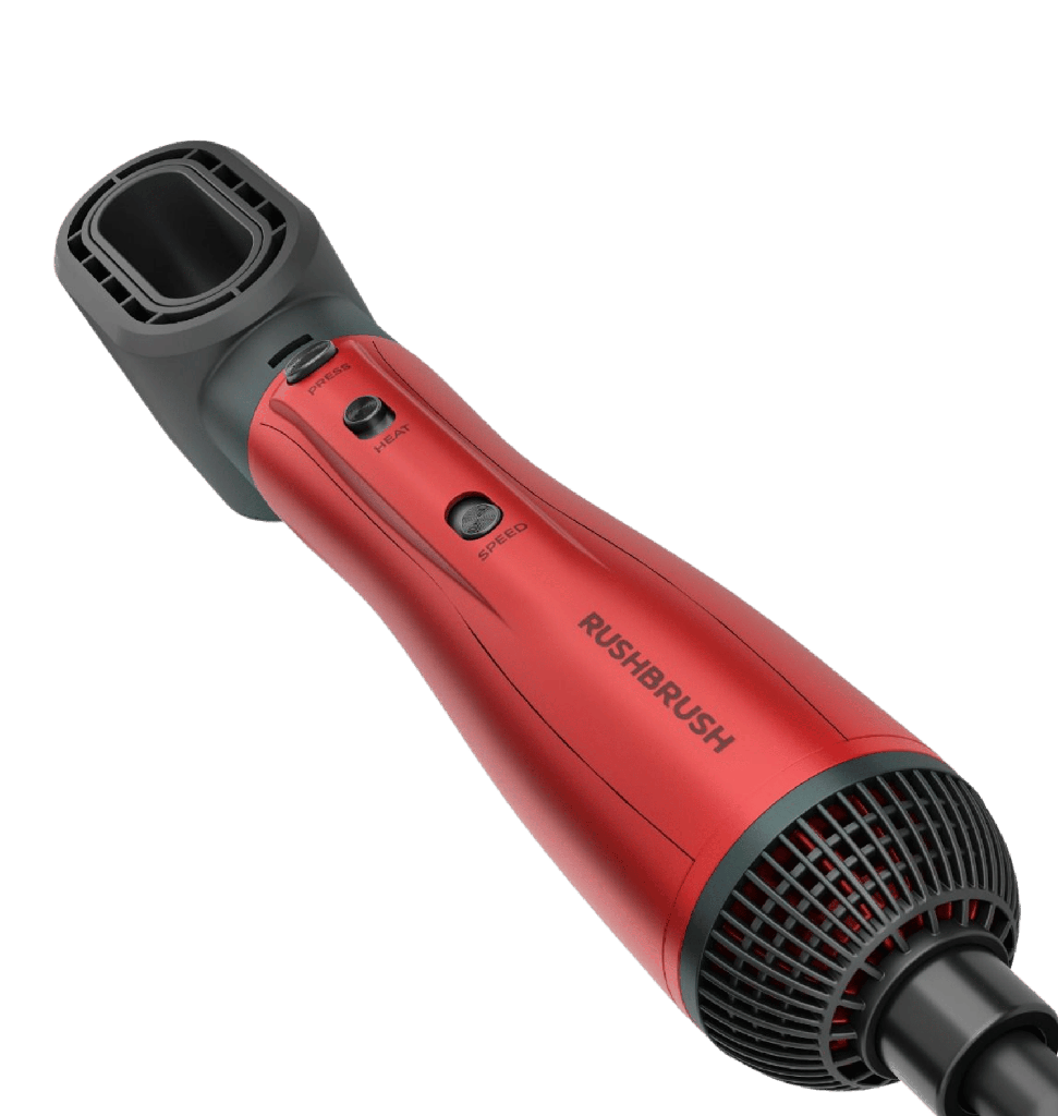 فرشاه شعر دواره 6×1 راش براش احمر PLUS 6 Airstyler - Red