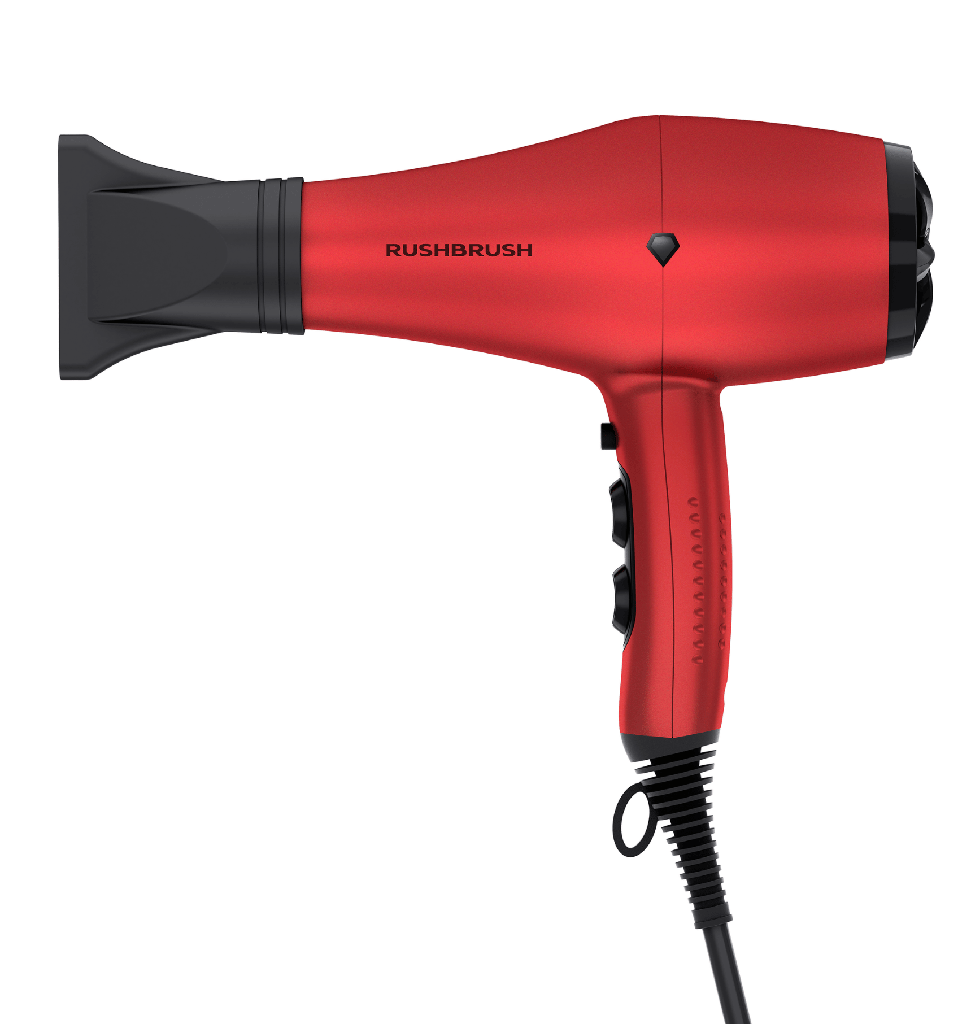 استشوار راش براش 3000 وات احمر D3 K-Red