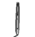 مكواه شعر راش براش X3 اسود X3 Glam Straightener-Black