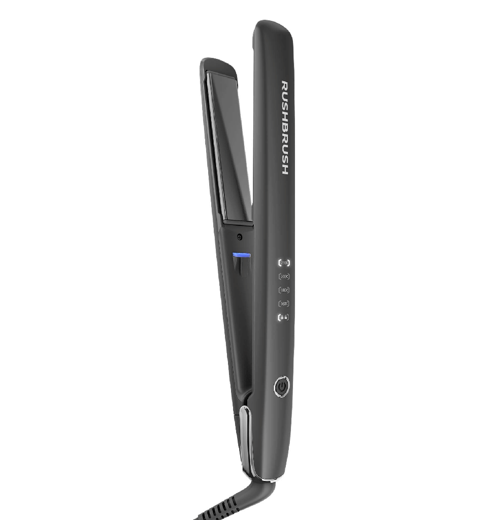 مكواه شعر راش براش X3 اسود X3 Glam Straightener-Black