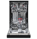 غساله اطباق شارب 10 فرد 6 برنامج تركي ديجيتال اسود QW-V610-BK