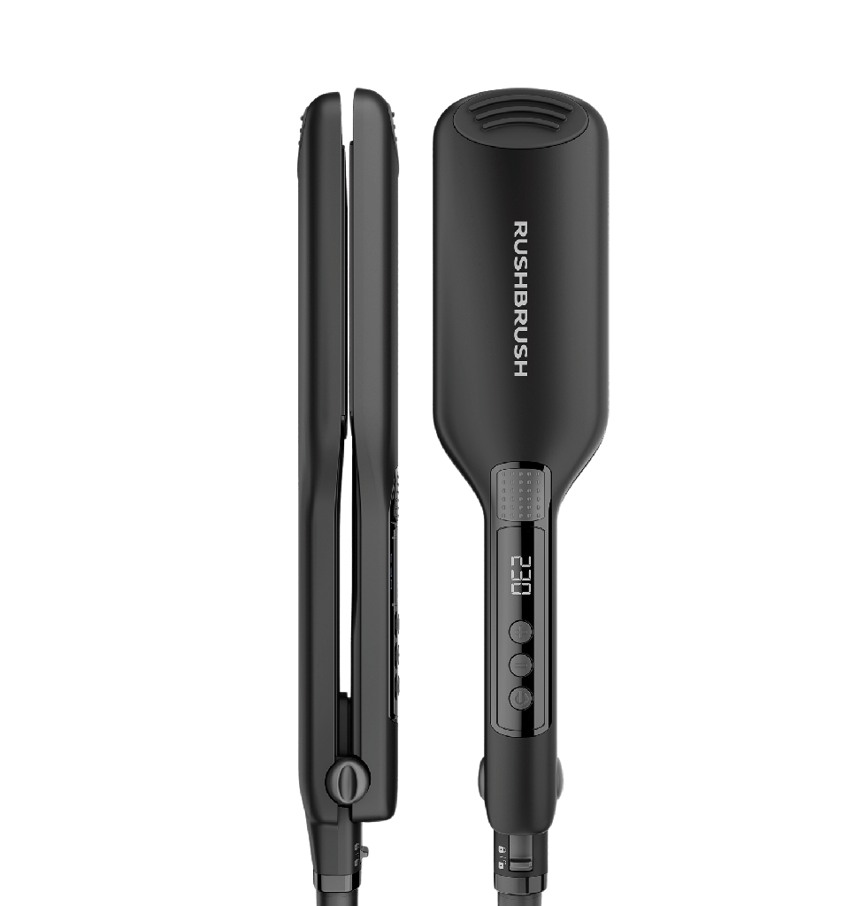 مكواه شعر راش براش X1 Wide Straightener - Black