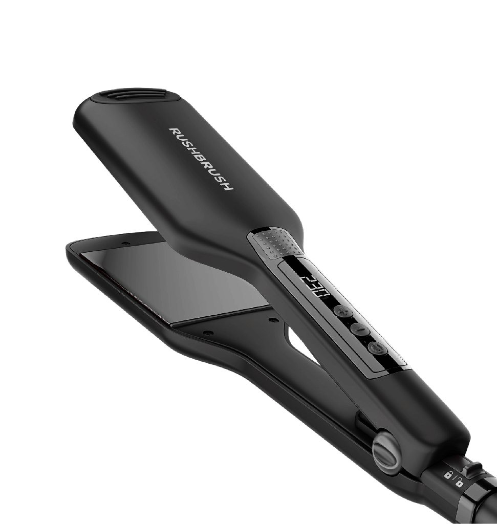 مكواه شعر راش براش X1 Wide Straightener - Black