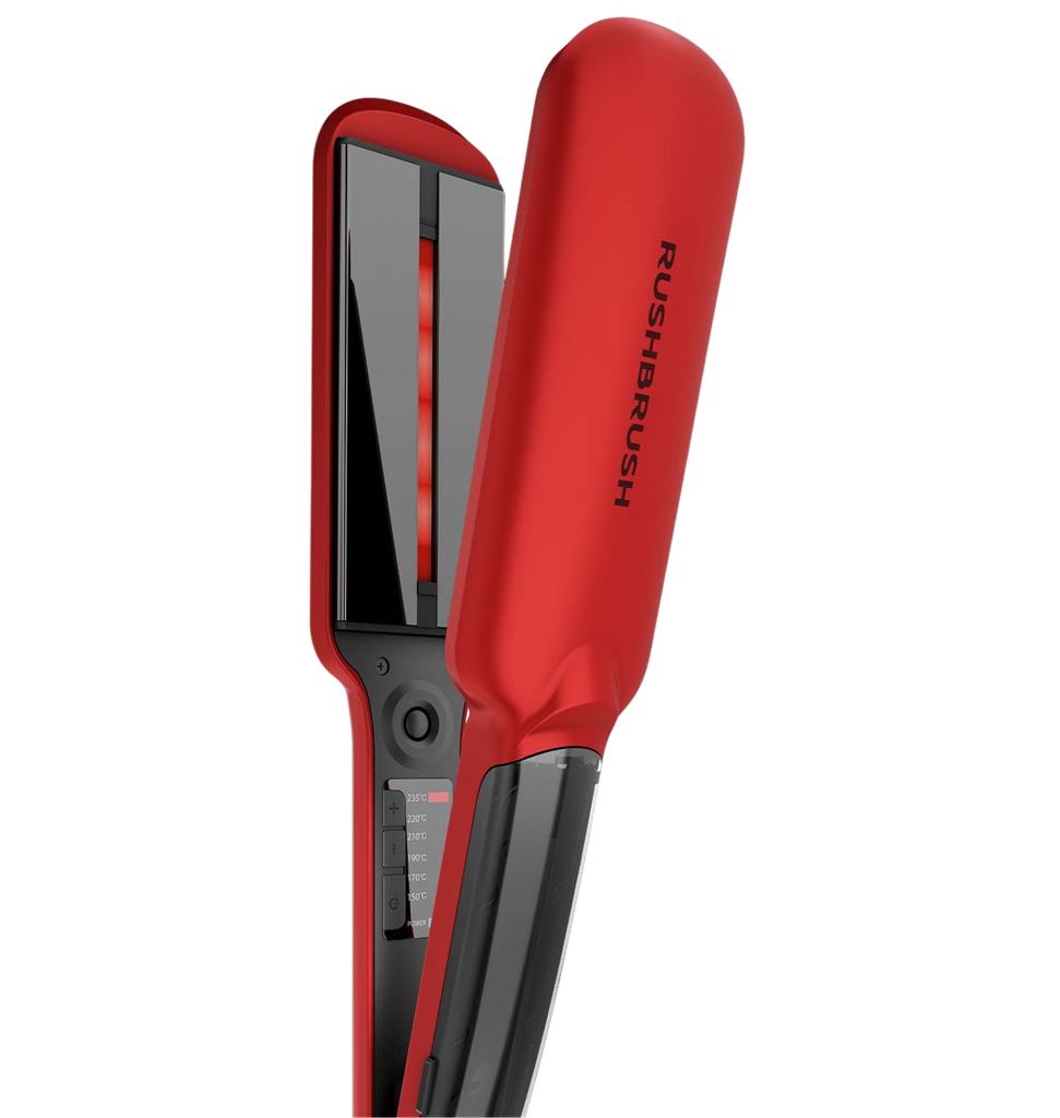 مكواه شعر راش براش احمر X6 Straightener - Red