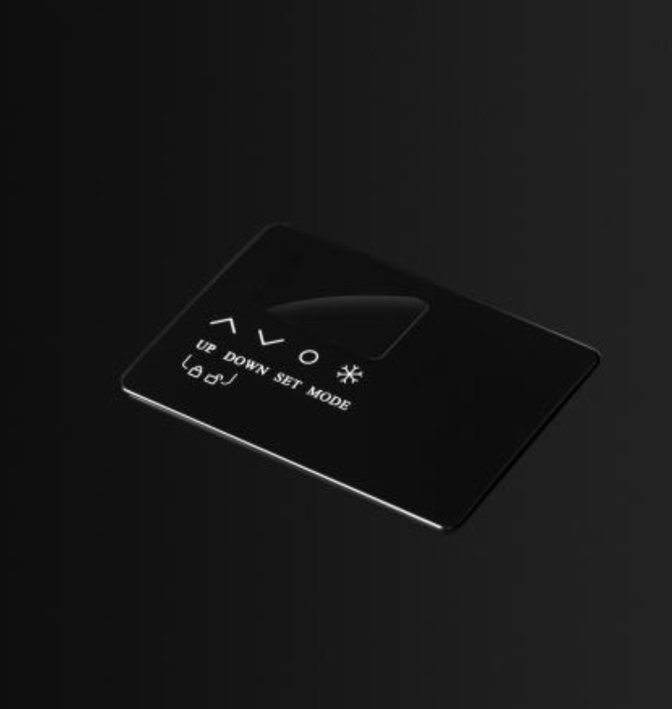 ثلاجه يونيون اير ميني بار 117 لتر ديجيتال كابينه اسود باب زجاج  RS-090BG-DH