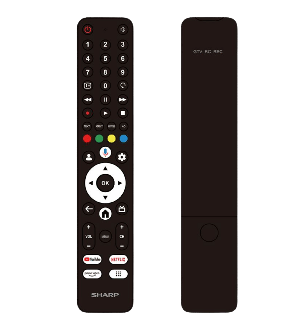 شاشه شارب 65 سمارت 4K جوجل بدون فريم 4T-C65FJ16EX