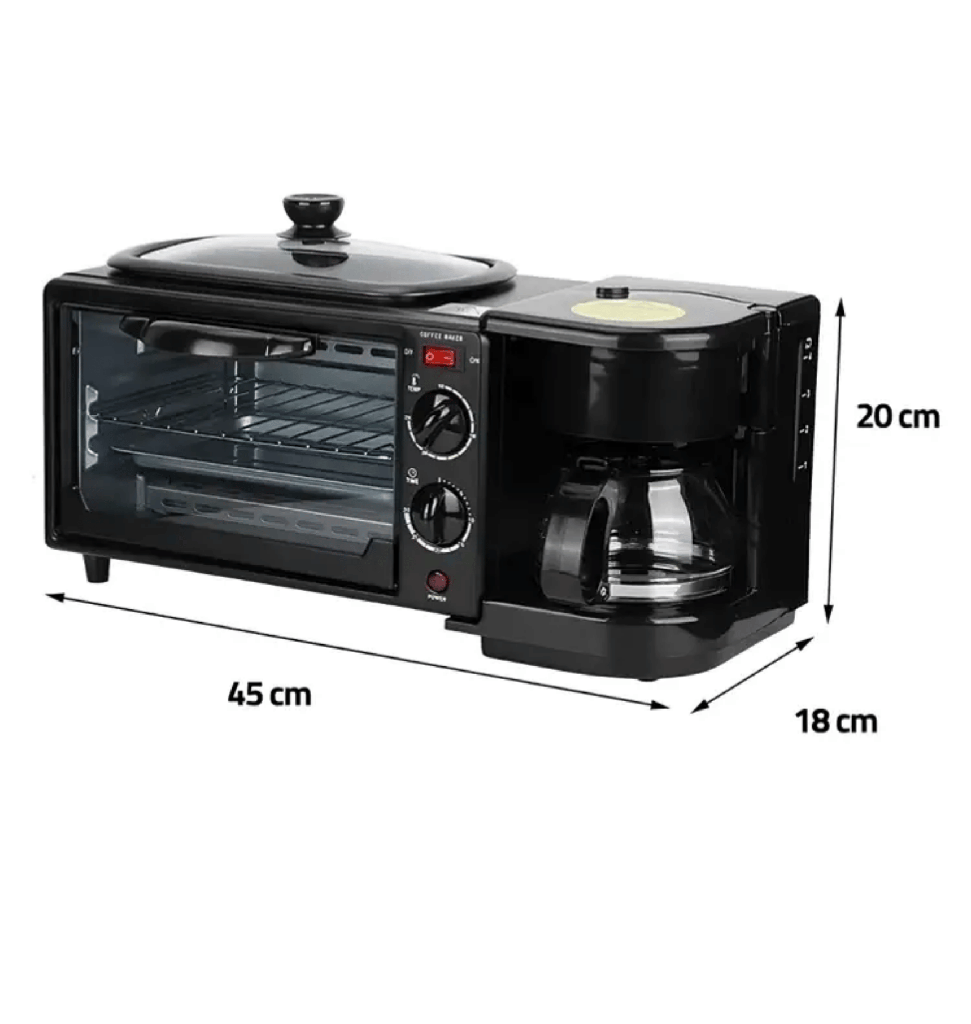 محضر فطار متعدد 3*1 1250 وات SK-145