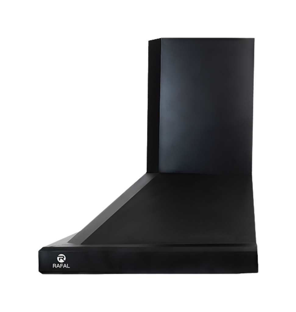 شفاط رفال هرمي 90سم اسود