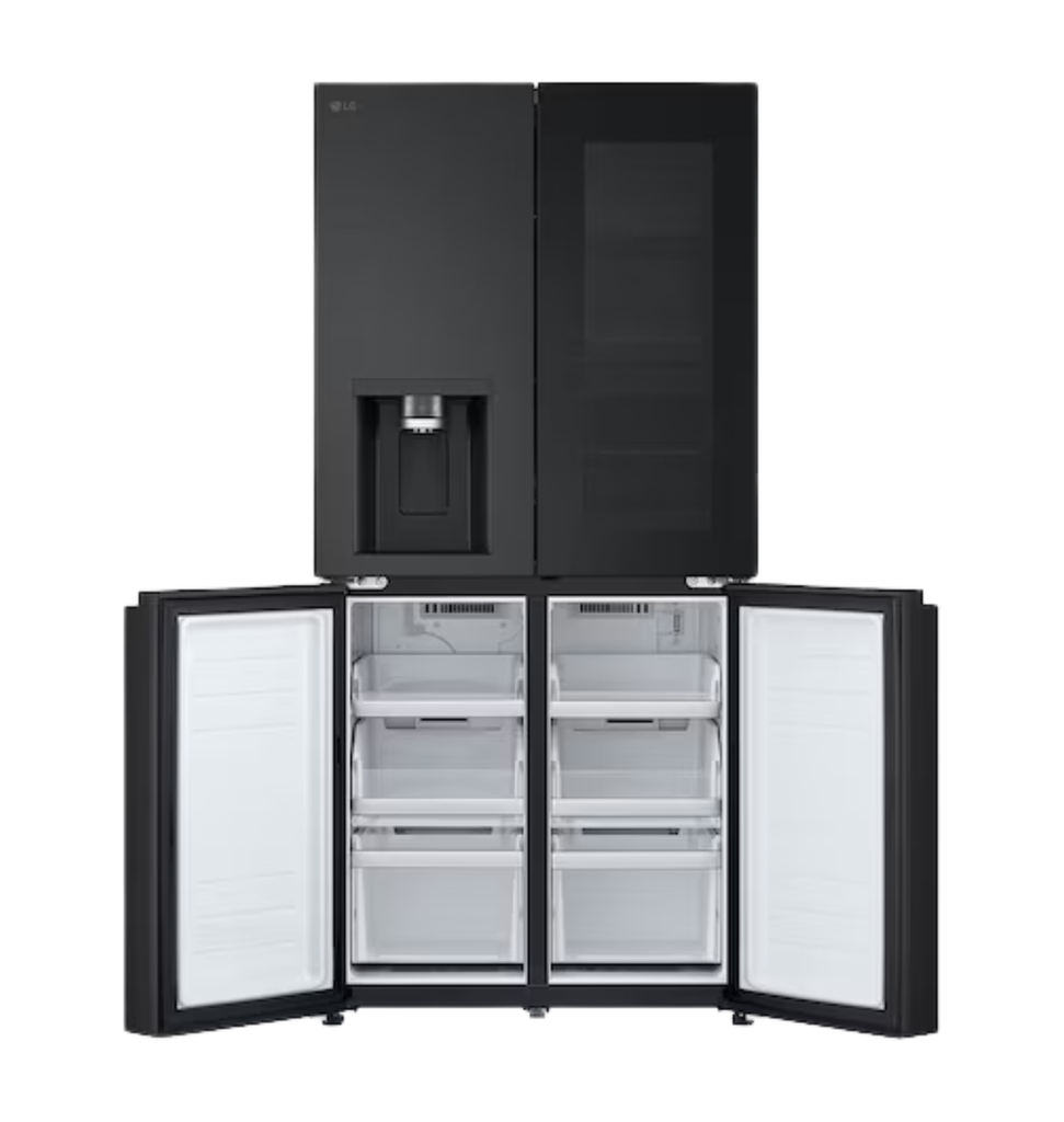 ثلاجه ال جي 508 لتر ستانلس اسود جديده بخزان مياه داخلي GC-X22FFQAB