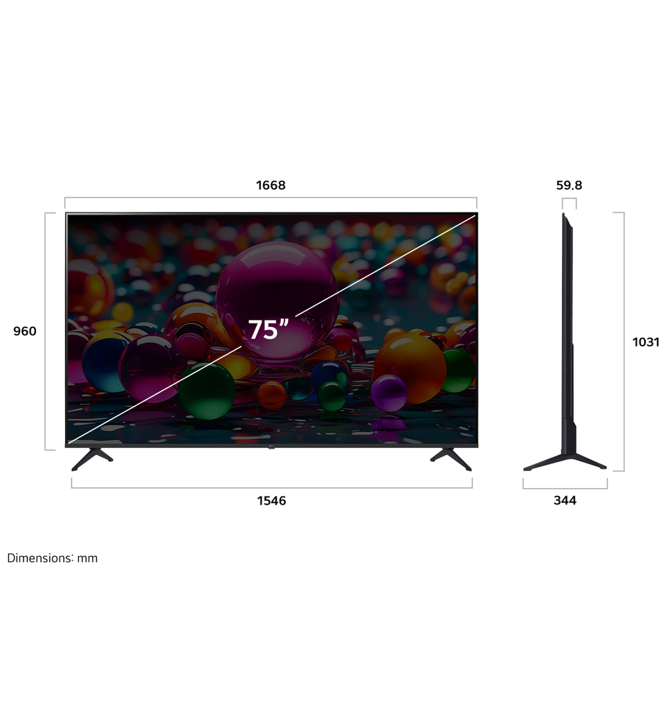 شاشه ال جي 75 سمارت 75UA85506LA 4K