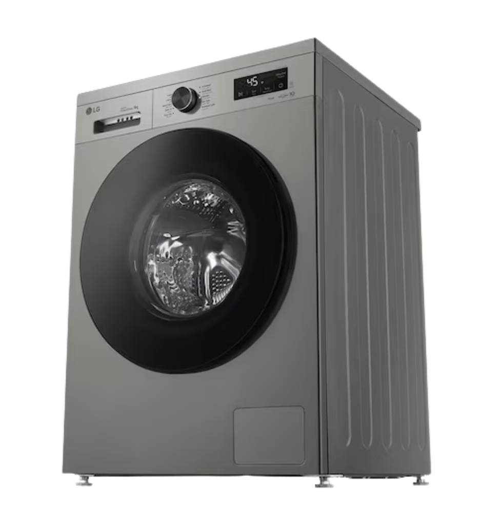 غساله ال جي 9ك 1400 لفه واي فاي سلفر F4Y2VYGYP