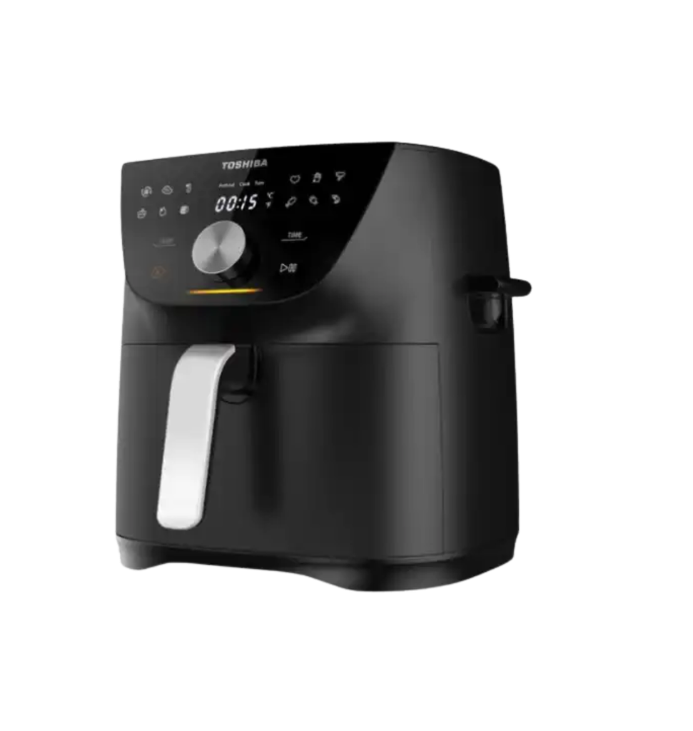 قلايه هوائيه توشيبا ميديا 7.4لتر ديجيتال اسود AF-74CP1VREG(H)
