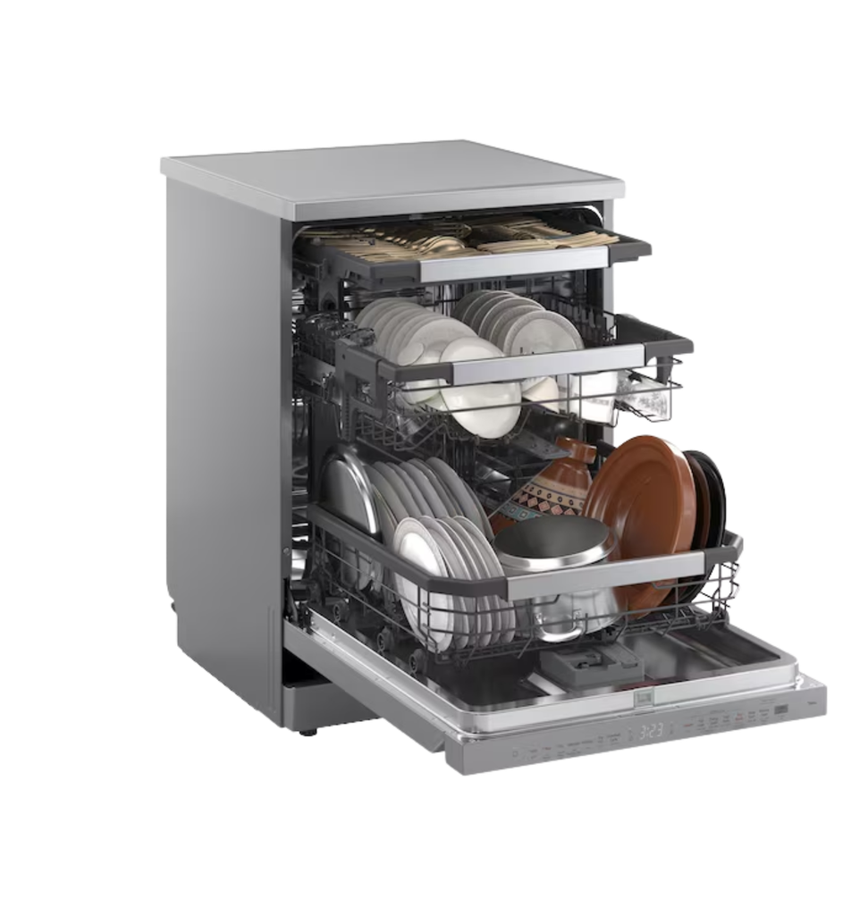 غساله اطباق ال جي 14 فرد بمجفف سلفر DFC287HVS