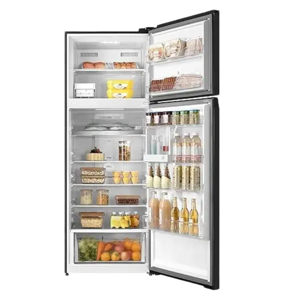 ثلاجه توشيبا 450 لتر رمادي انفرتر /ميديا GR-RT622WE-PMN(06)