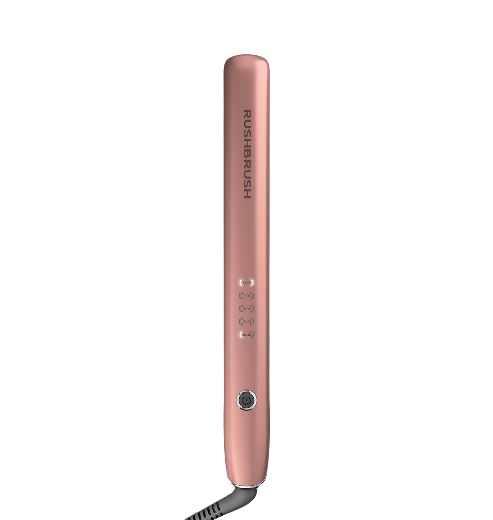 مكواه شعر راش براش X3 روز جولد X3 Glam Straightener-Rose Gold