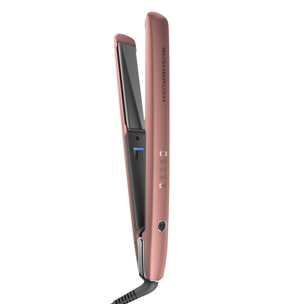 مكواه شعر راش براش X3 روز جولد X3 Glam Straightener-Rose Gold