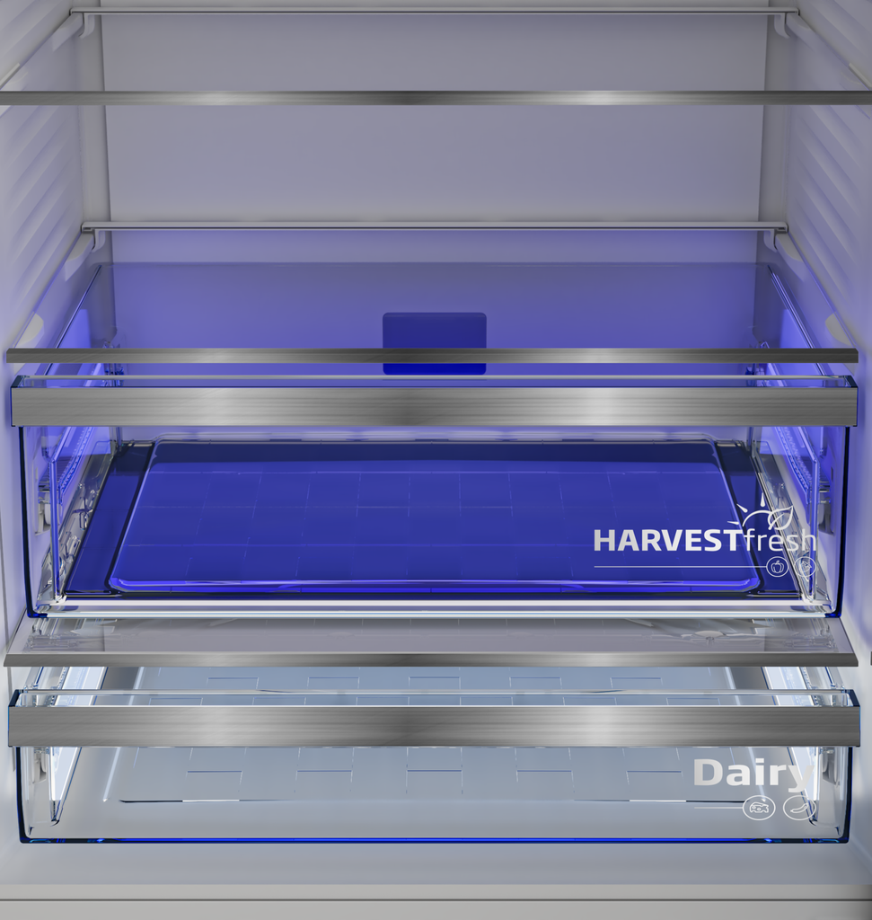 ثلاجه بيكو 509 لتر كومبي اسود انفرتر RCNE590E35ZXP3