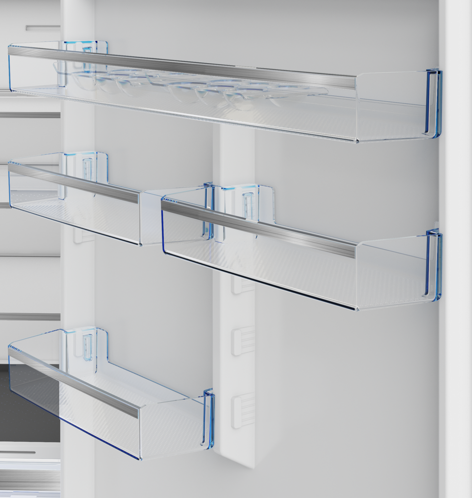 ثلاجه بيكو 509 لتر كومبي اسود انفرتر RCNE590E35ZXP3