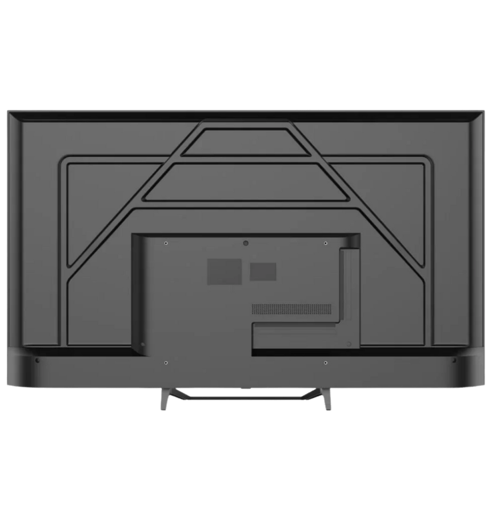 شاشه هاير 55 كيوليد سمارت 4K بدون فريم رسيفر داخلي جوجل TV تحكم صوتي بالريموت H55S80FUX