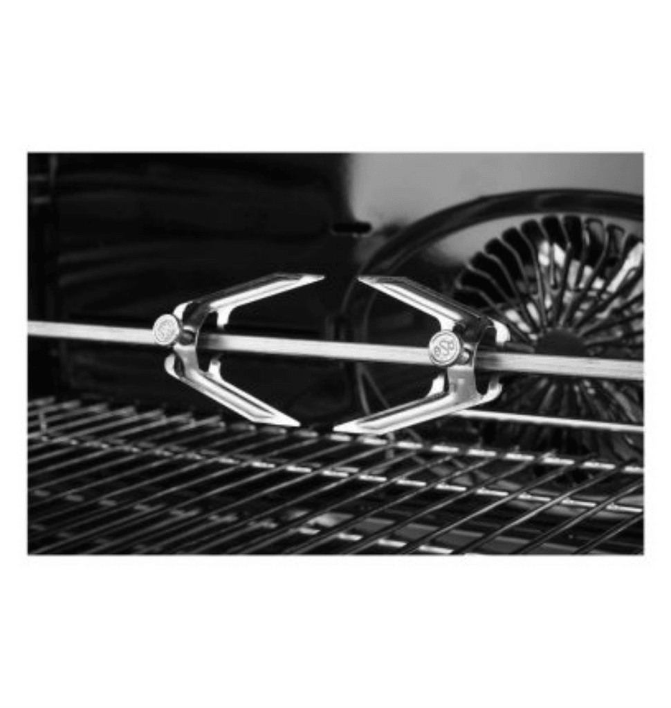 فرن بيكو 90 سم غاز اشعال ذاتي امان كامل 2 مروحه ستانلس ديجيتال BBWHT12300XS