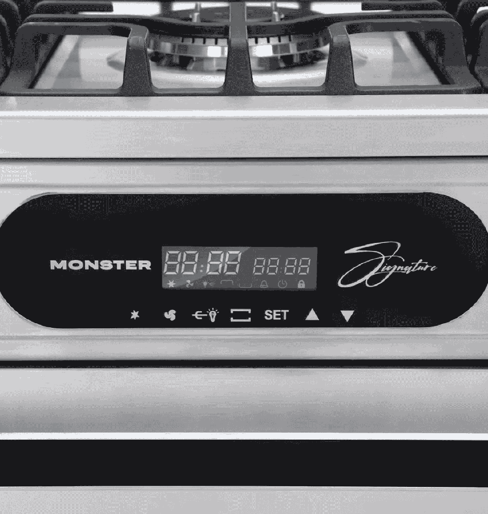 بوتجاز يونيون اير مونستر شيف كنترول 90 ستانلس حملات زهر امان كامل ديجيتال مروحه C69SS-P2C-511-ICSF-2W-MO-AL