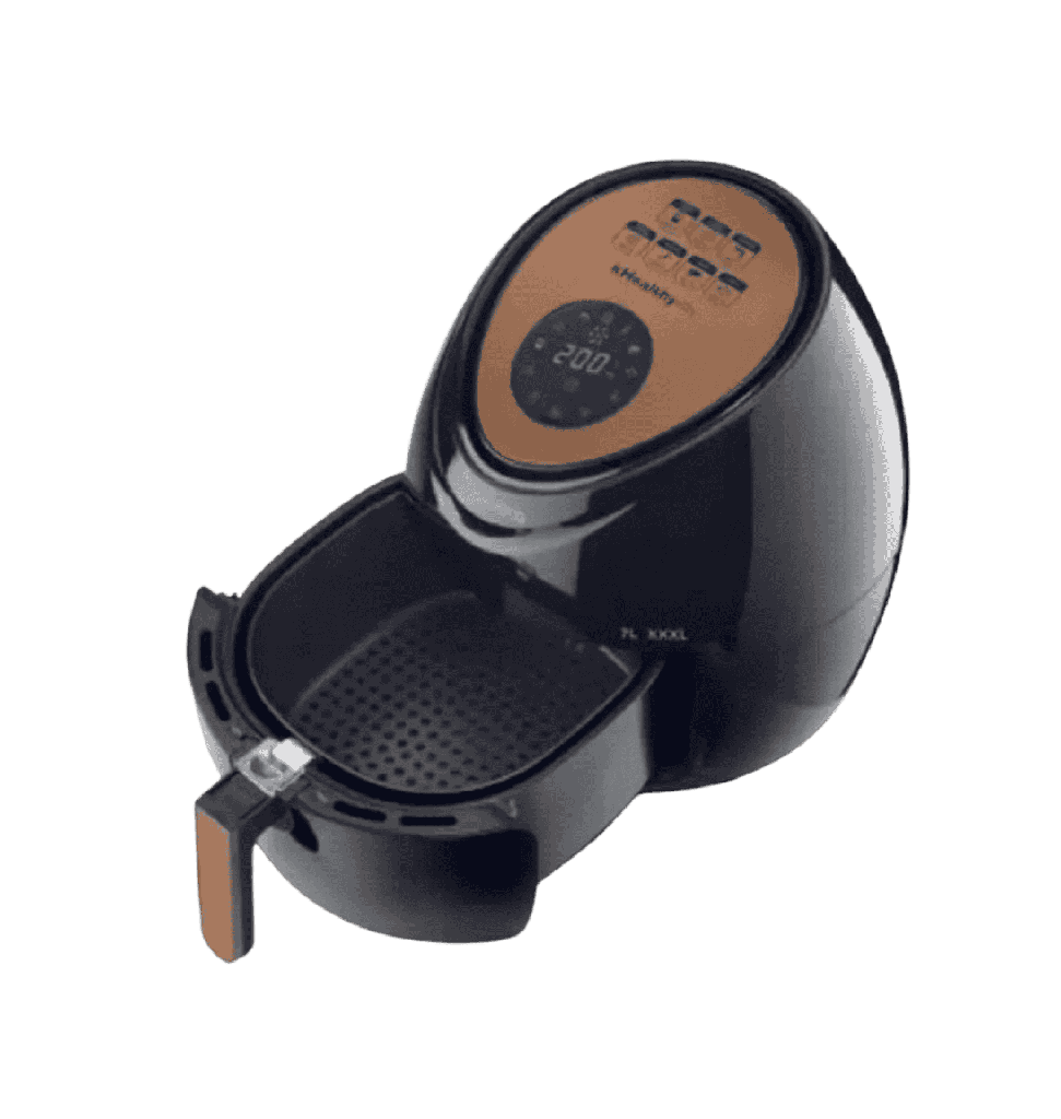 قلايه كينوود 7 لتر 1800 وات ديجيتال اسود بضمان رايه HFP72.000BK