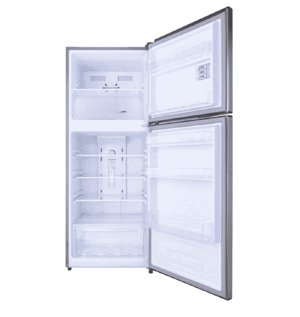 ثلاجه فريش 397 لتر ميكانيكال ستانلس بلازما مقبض جانبي بدون شاشه FNT-BS470KT